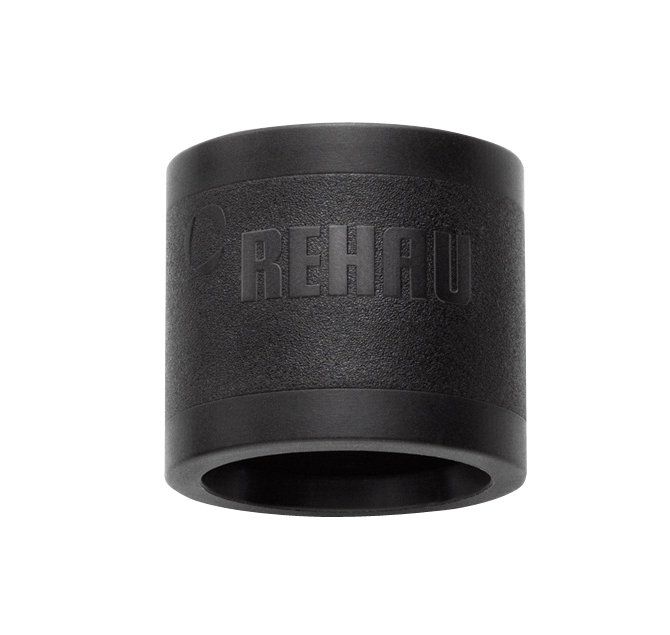 REHAU Rautitan RX 32 – надвижна гільза з PVDF, робочий тиск 10 бар, виробництво Німеччина, гарантія 10 років, строк служби до 50 років