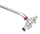 REHAU Трубка Т-образная Rautitan 16 мм из нержавеющей стали 1000 мм с гарантией 10 лет для отопительных систем (266292001)