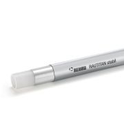 Труба Rehau Rautitan Stabil 32x4,7 мм металополімерна PE-X/AL/PE для опалення та водопостачання, робочий тиск 10 бар, робоча температура до 70°C, бухта 50 м, Німеччина